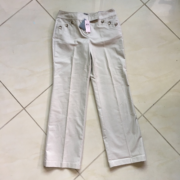 Ann Taylor Pants - NWT Ann Taylor Tan Margo Fit Stretch Slacks